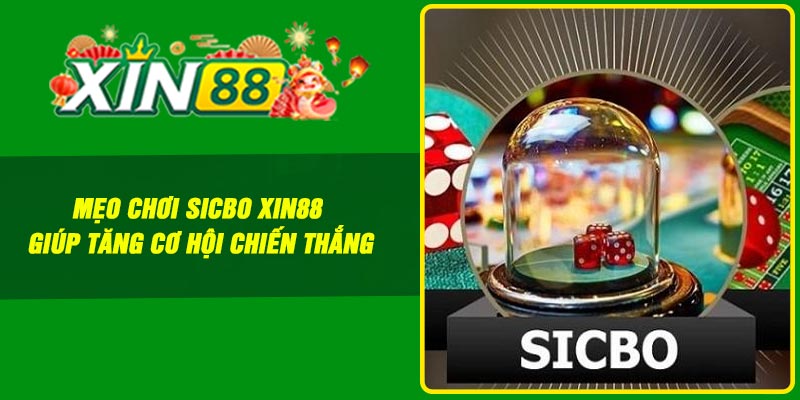 Mẹo chơi sicbo Xin88 giúp tăng cơ hội chiến thắng